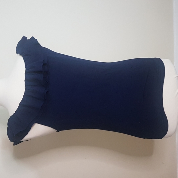 Lauren Ralph Lauren double ruffled sleeveless tank top - Picture 4 of 6